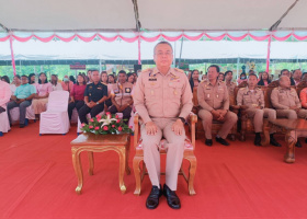 พิธีเปิดอาคารสำนักงานองค์การบริหารส่วนตำบลพรุไทยหลังใหม่ ซึ่งก่อสร้างทดแทนหลังเก่าที่มีขนาดเล็กและทรุดโทรม