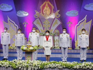 ผู้ว่าราชการจังหวัดฯ ร่วมบันทึกเทปโทรทัศน์ ถวายพระพร สมเด็จพ ... พารามิเตอร์รูปภาพ 1