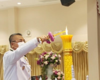 พสกนิการจังหวัดสุราษฎร์ธานีทุกหมูเหล่า ร่วมพิธีถวายราชสักการ ... พารามิเตอร์รูปภาพ 5