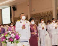 พสกนิการจังหวัดสุราษฎร์ธานีทุกหมูเหล่า ร่วมพิธีถวายราชสักการ ... พารามิเตอร์รูปภาพ 9