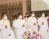 พสกนิการจังหวัดสุราษฎร์ธานีทุกหมูเหล่า ร่วมพิธีถวายราชสักการ ... พารามิเตอร์รูปภาพ 10