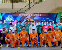 การแถลงข่าวเปิดตัวทีมฟุตซอลกุ้งสายฟ้า(สโมสรฟุตชอลสุราษฎร์ธาน ... พารามิเตอร์รูปภาพ 5