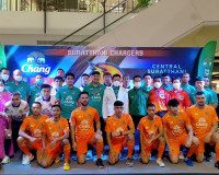 การแถลงข่าวเปิดตัวทีมฟุตซอลกุ้งสายฟ้า(สโมสรฟุตชอลสุราษฎร์ธาน ... พารามิเตอร์รูปภาพ 6