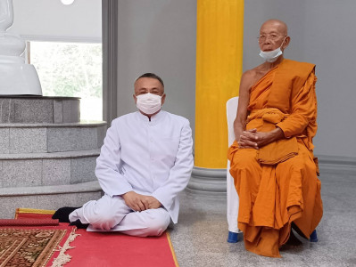 ผู้ว่าฯ สุราษฎร์ธานี เป็นประธานในพิธีปักหมายเขตวิสุงคามสีมา  ... พารามิเตอร์รูปภาพ 1