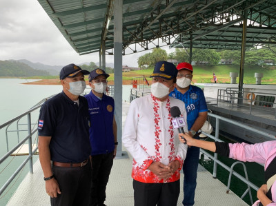 พิธีปล่อยมังกรคืนถิ่น กิจกรรมปล่อยปลาออนไลน์ วันประมงน้อมเกล ... พารามิเตอร์รูปภาพ 1