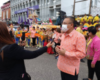 พิธีเปิดและนำเรือพนมพระจากวัดสุนทรนิวาส (วัดประดู่) ไปแสดงโช ... พารามิเตอร์รูปภาพ 9