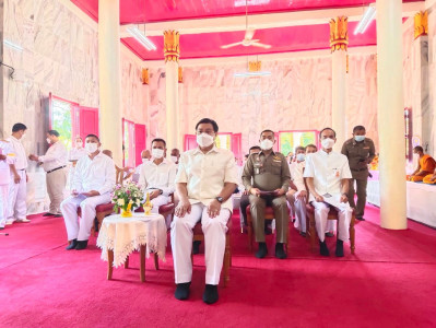 ถวายเทียนพรรษาพระราชทานฯ สมเด็จพระกนิษฐาธิราชเจ้า กรมสมเด็จพ ... พารามิเตอร์รูปภาพ 1