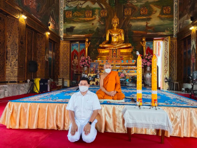 รองผู้ว่าฯ เป็นผู้แทนนำเทียนพรรษาพระราชทานฯ สมเด็จพระกนิษฐาธ ... พารามิเตอร์รูปภาพ 1