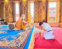 รองผู้ว่าฯ เป็นผู้แทนนำเทียนพรรษาพระราชทานฯ สมเด็จพระกนิษฐาธ ... พารามิเตอร์รูปภาพ 3