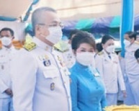 ผู้ว่าจังหวัดสุราษฎร์ธานี นำส่วนราชการ ประชาชน ร่วมทำบุญตักบ ... พารามิเตอร์รูปภาพ 10