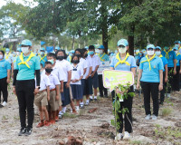 จังหวัดสุราษฎร์ธานี ร้อยดวงใจทำดีเพื่อแม่ของแผ่นดิน ปลูกป่าเ ... พารามิเตอร์รูปภาพ 5