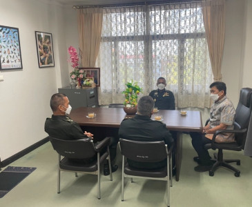 คณะชุดตรวจกรมจเรทหารบก เข้ารายงานตัวในการตรวจสายงานสัสดีและเ ... พารามิเตอร์รูปภาพ 1