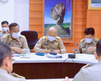 จังหวัดสุราษฎร์ธานี ประชุมติดตามสถานการณ์และผลกระทบจากพายุไต ... พารามิเตอร์รูปภาพ 6