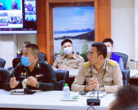 จังหวัดสุราษฎร์ธานี ประชุมติดตามสถานการณ์และผลกระทบจากพายุไต ... พารามิเตอร์รูปภาพ 8