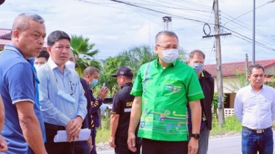ผู้ว่าราชการจังหวัดสุราษฎร์ธานี ลงพื้นที่ติดตามความคืบหน้ากา ... พารามิเตอร์รูปภาพ 1