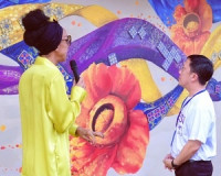 สุราษฎร์ธานี เปิด ถนนสายวัฒนธรรมบ้านดอน MHESI Street Art สร้ ... พารามิเตอร์รูปภาพ 9