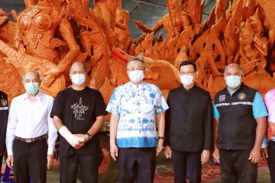 ผู้ว่าฯสุราษฎร์ธานี ร่วมตรวจเยี่ยมและให้กำลังใจ ทีมงานช่างหล ... พารามิเตอร์รูปภาพ 1