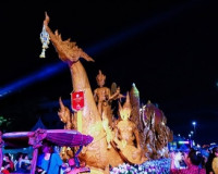 จังหวัดสุราษฎร์ธานีร่วมกับเทศบาลนครสุราษฎร์ธานีจัดพิธีอัญเชิ ... พารามิเตอร์รูปภาพ 15