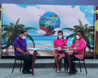 รองผู้ว่าราชการจังหวัดสุราษฎร์ธานี ให้สัมภาษณ์สดในรายการ &quot;ผู ... พารามิเตอร์รูปภาพ 2