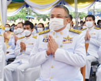 จังหวัดสุราษฎร์ธานี จัดพิธีวางพานพุ่มและถวายบังคมเบื้องหน้าพ ... พารามิเตอร์รูปภาพ 12