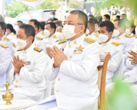 จังหวัดสุราษฎร์ธานี จัดพิธีวางพานพุ่มและถวายบังคมเบื้องหน้าพ ... พารามิเตอร์รูปภาพ 16
