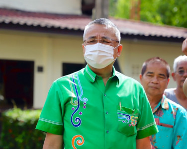 ผู้ว่าราชการจังหวัดสุราษฎร์ธานี ลงพื้นที่ตรวจสอบเหตุเพลิงไหม ... พารามิเตอร์รูปภาพ 1