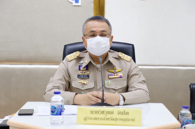 จังหวัดสุราษฎร์ธานี จัดประชุมแถลงแผนถวายความปลอดภัย การรับเส ... พารามิเตอร์รูปภาพ 1