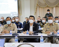 จังหวัดสุราษฎร์ธานี จัดประชุมแถลงแผนถวายความปลอดภัย การรับเส ... พารามิเตอร์รูปภาพ 7