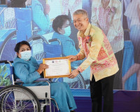 พิธีเปิดงานวันคนพิการสากลจังหวัดสุราษฎร์ธานี ประจำปี 2565 พารามิเตอร์รูปภาพ 8