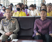 พิธีเปิดกิจกรรมการดำเนินงานโครงการขับเคลื่อน โครงการ &quot;ผ้าไทย ... พารามิเตอร์รูปภาพ 3