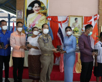 พิธีเปิดกิจกรรมการดำเนินงานโครงการขับเคลื่อน โครงการ &quot;ผ้าไทย ... พารามิเตอร์รูปภาพ 7