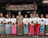 พิธีเปิดกิจกรรมการดำเนินงานโครงการขับเคลื่อน โครงการ &quot;ผ้าไทย ... พารามิเตอร์รูปภาพ 19