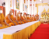 พระบาทสมเด็จพระเจ้าอยู่หัว พระราชทานภัตตาหารเพล ถวายแด่พระภิ ... พารามิเตอร์รูปภาพ 8