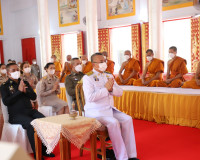พระบาทสมเด็จพระเจ้าอยู่หัว พระราชทานภัตตาหารเพล ถวายแด่พระภิ ... พารามิเตอร์รูปภาพ 9