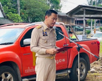 รองผู้ว่าราชการจังหวัดสุราษฎร์ธานี เป็นประธานในพิธี มอบบ้านใ ... พารามิเตอร์รูปภาพ 3