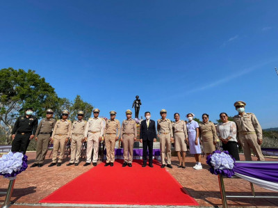 พิธีวางพวงมาลาถวายสักการะ เนื่องใน &quot;วันวิภาวดีรังสิต&quot; ประจำป ... พารามิเตอร์รูปภาพ 1