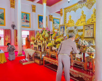 รองผู้ว่าราชการจังหวัดสุราษฎร์ธานี เป็นประธานฝ่ายฆราวาส พิธี ... พารามิเตอร์รูปภาพ 4