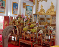 พิธีถวายภัตตาหารเพลพระราชทานของพระบาทสมเด็จพระเจ้าอยู่หัว แด ... พารามิเตอร์รูปภาพ 5