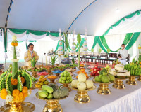 ผู้ว่าราชการจังหวัดสุราษฎร์ธานี ประกอบพิธีบวงสรวง และพิธีเจร ... พารามิเตอร์รูปภาพ 8