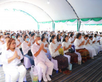 ผู้ว่าราชการจังหวัดสุราษฎร์ธานี ประกอบพิธีบวงสรวง และพิธีเจร ... พารามิเตอร์รูปภาพ 9