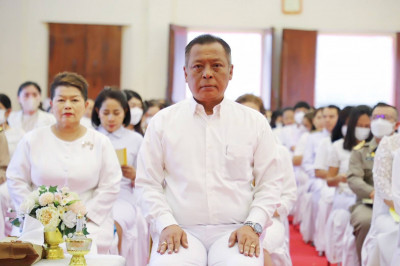 พิธีเจริญพระพุทธมนต์เฉลิมพระเกียรติ พระบาทสมเด็จพระเจ้าอยู่ห ... พารามิเตอร์รูปภาพ 1