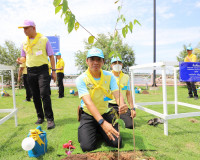 รองผู้ว่าราชการจังหวัดสุราษฎร์ธานี กล่าวต้อนรับ พล.ต.อ.สุรเช ... พารามิเตอร์รูปภาพ 11
