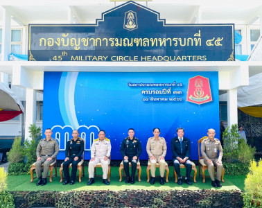 พิธีวันสถาปนาหน่วยมณฑลทหารบกที่ 45 ครบรอบปีที่ 33 พารามิเตอร์รูปภาพ 1