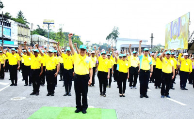 ผู้ว่าฯ สุราษฎร์ธานีนำข้าราชการและประชาชนจิตอาสาบำเพ็ญสาธารณ ... พารามิเตอร์รูปภาพ 1