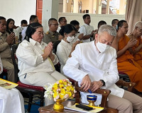 พิธีเจริญพระพุทธมนต์เฉลิมพระเกียรติ พระบาทสมเด็จพระเจ้าอยู่ห ... พารามิเตอร์รูปภาพ 6