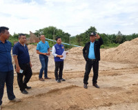 รองผู้ว่าราชการจังหวัดสุราษฎร์ธานี เป็นประธานตรวจสถานที่ และ ... พารามิเตอร์รูปภาพ 6