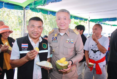 เกษตรกรกลุ่มทุเรียนแปลงใหญ่บ้านนาเดิม จัดกิจกรรมบุฟเฟ่ต์ทุเร ... พารามิเตอร์รูปภาพ 1