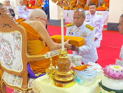 ประธานในพิธีบำเพ็ญกุศลอายุวัฒนมงคล ๑๐๔ ปี ๘๒ พรรษา พระราชมงค ... พารามิเตอร์รูปภาพ 1