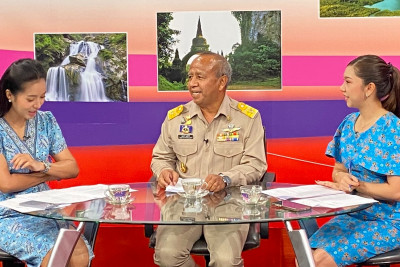 ออกรายการ &quot;ผู้ว่าฯคุยกับประชาชน&quot; และ &quot;รายการแหลงข่าวชาวใต้&quot; พารามิเตอร์รูปภาพ 1