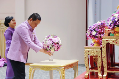 จังหวัดสุราษฎร์ธานี ถวายความจงรักภักดีและสำนึกในพระมหากรุณาธ ... พารามิเตอร์รูปภาพ 1